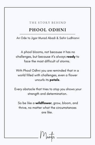 The Story Behind Phool Odhni