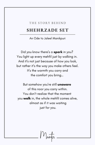 Shehrzade Set - Gold & Blue